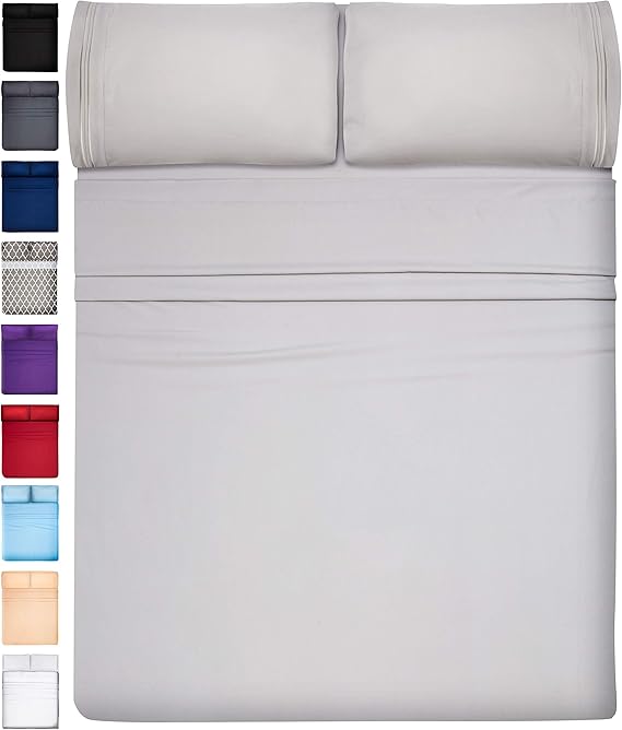 Extra Deep Pocket Sheets Set Microfiber Sheet Set Bed Sheet