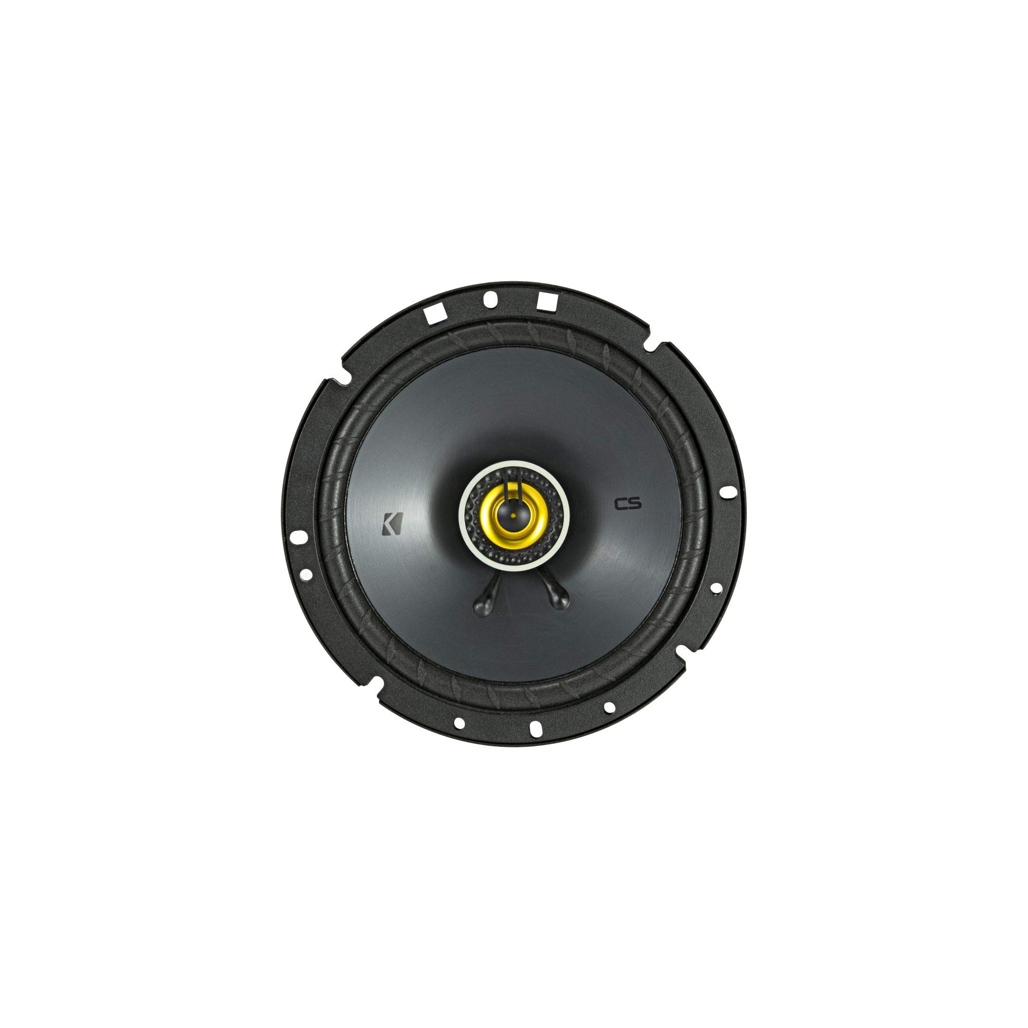 KICKER 46CSC674 CS-Series CSC67 6.75-Inch (165mm) Coaxial Speakers, 4-Ohm (Pair)