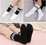 Zuimei 6 Pairs Ladies Socks Sports Gym Ankle Cotton Multicolor Half Cushioned view 2