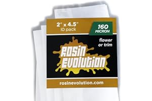 Rosin Evolution Press Bags - 160 micron (2" x 4.5") - 10 pack