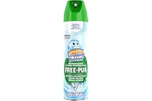 Scrubbing Bubbles Bathroom Cleaner Aerosol, Removes 100% Soap Scum on Tubs and Shower Walls, 623g