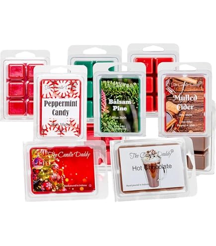Sunrise Special Combo Set – 5 Scented Morning Wood Wax Melt Cubes (30 Cubes Total) – Cedarwood, Teakwood, Sandalwood & More – Funny Gag Gift - View #10