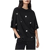 AllSaints Womens Amelie Emb Tee