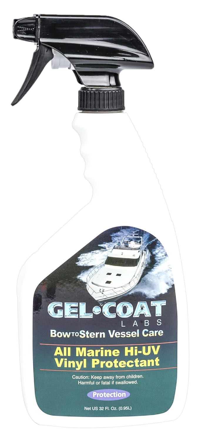 Gel Coat Labs Marine & Boat UV Vinyl Sealant & Protectant 32 fl. oz