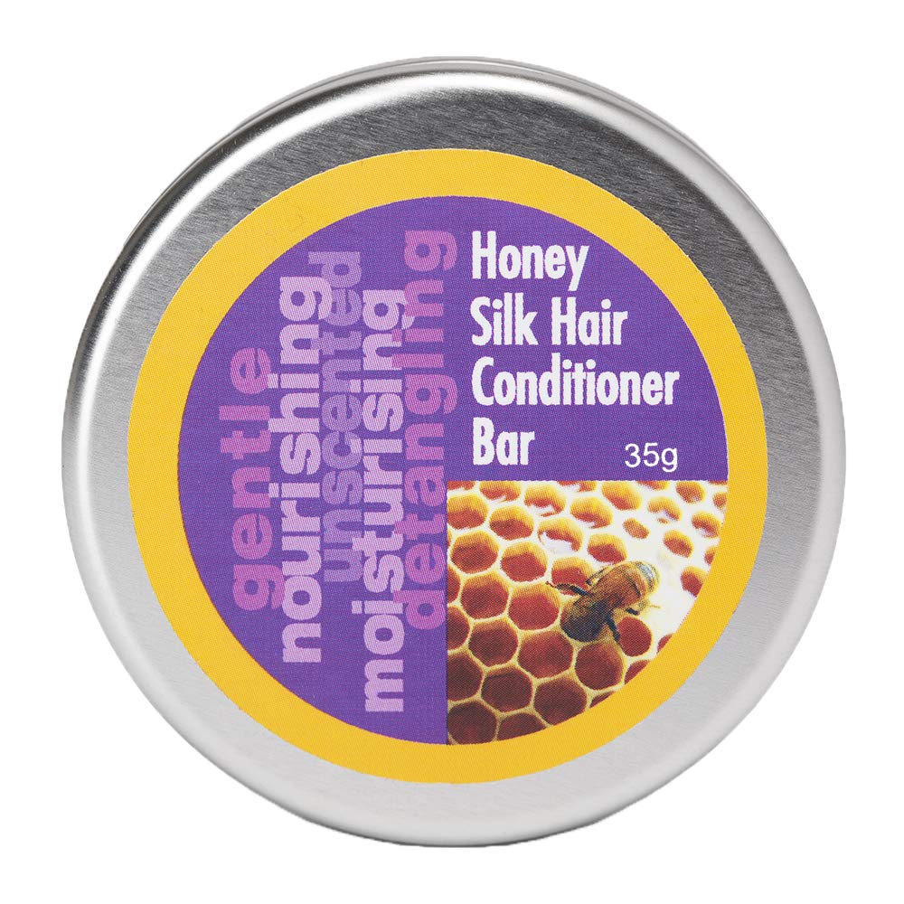 Beauty and the BeesHoney Silk Hair Conditioner Bar 100% Natural From Tasmania Australia Handmade - 35G[Amazon-developed Certification] Compact by Design