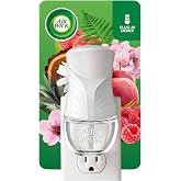Air Wick Plug In Scented Oil Warmer, White Gadget,1 count | Includes one white Air Wick plug-in scented oil warmer Gadget, Home Air Freshener Device , Room Fresheners for Home.