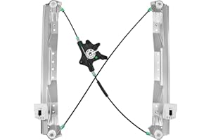 XIMAKA Front Driver Side Power Window Regulator Without Motor Fit for 2008-2016 Town & Country, Dodge Grand Caravan, Ram C/V, Routan, 749-508