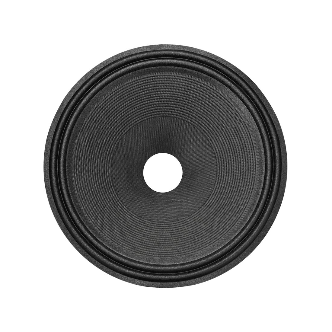 uxcell 12" Paper Speaker Cone Subwoofer Drum Ripple Paper 2" Coil Diameter with 2 Cloth Surround