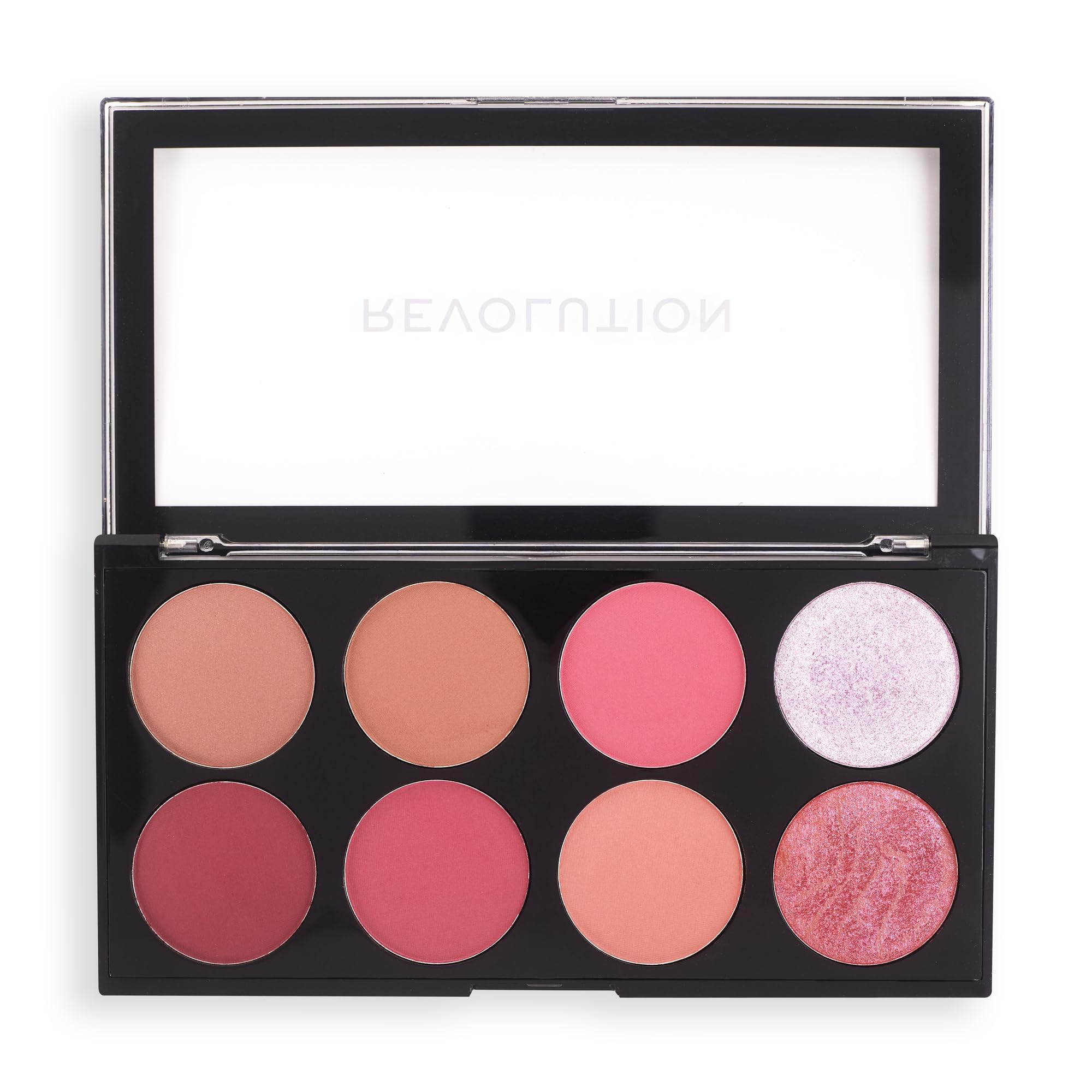 Revolution Beauty London, Ultra, Blush Palette, Sugar & Spice, 8 Shades,12.8g