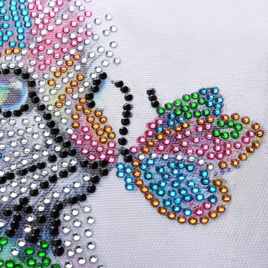 4 Kits De Broderie Diamant 5D à Faire Soi-même Pour Adultes Et Enfants Décoration Murale Pour La
