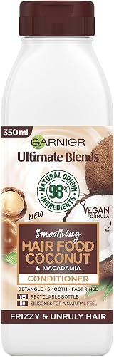 Garnier Ultimate Blends Coconut Conditioner 350ml for Frizzy Hair view 1