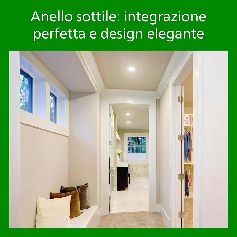 Diamond Cut UltraEfficient, Faretto ad incasso, Seconda generazione, 2W, 310lm, 80cm, Luce Bianca Calda 3000K, Bianco — foto 8 di 8