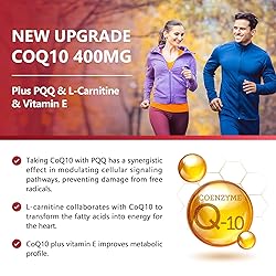 NATURE TARGET CoQ10-400mg with PQQ L-Carnitine
