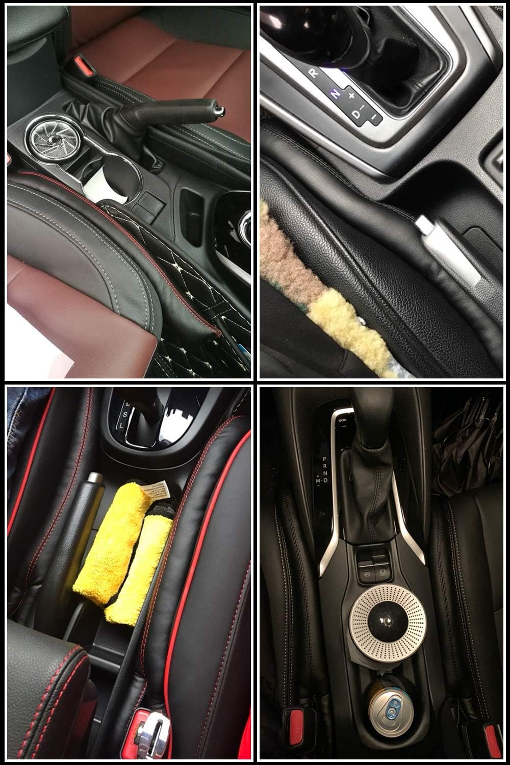 Amazon Co Jp 21 Latest Version Car Seat Console Car Gap Cushion For Cars Gap Filler Universal Center Console Gap Cushion Snake Head Type Double Head Type Seat Side Cushion Seat Pad Spacer Gap