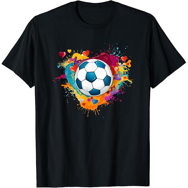 Amazon.com: Colorful Love sports Game: Soccer ball colorful splash