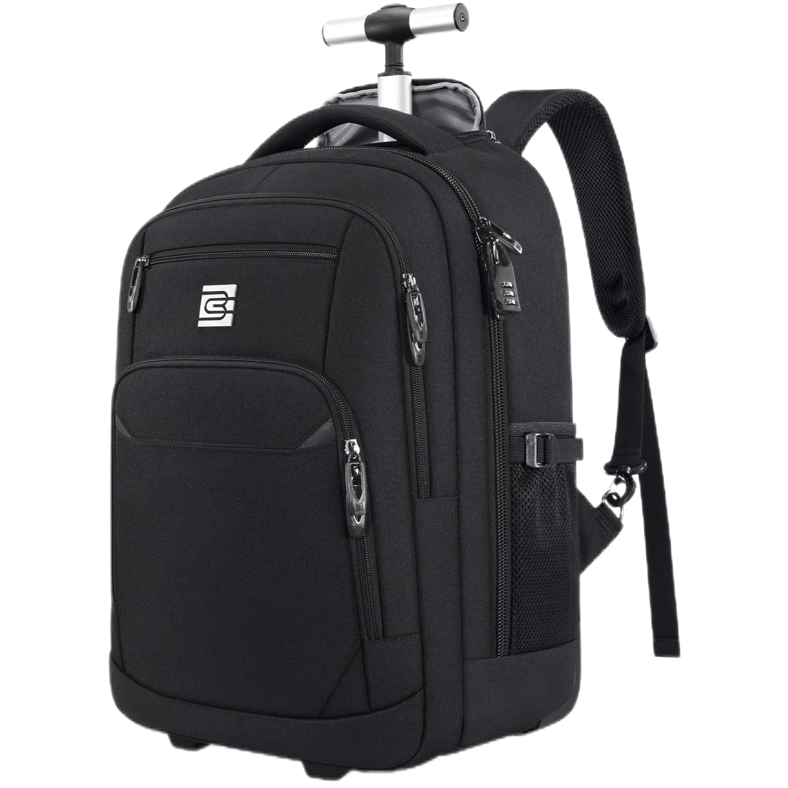 Photo 1 of UKEIN Rolling Backpack, Travel Backpack with Wheels for Men Women, 20inch Wheeled Underseat Bag Carry on Luggage Trolley Suitcase for Business College