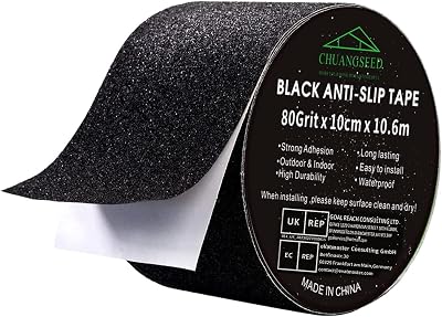 Heavy Duty Black Anti Slip Tape 4x35Ft High Traction