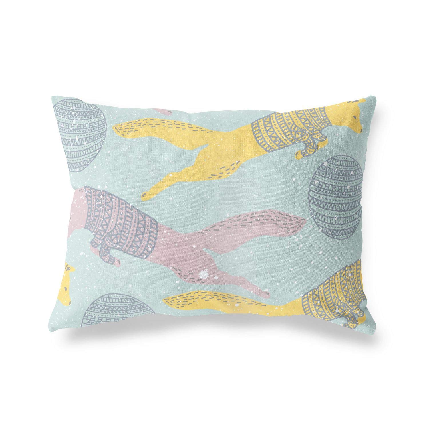 BonaMaison Decorative Cushion Cover, Random Pattern Throw Pillow Covers, Home Decorative Pillowcases for Livingroom, Sofa, Bedroom, Size: 45X60 Cm - Designed and Manufactured in Turkey