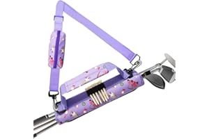 Golf Club Bag Sunday Mini Carry for Men Women Kids Sunday, Lightweight Driving Range Carrier Course Training Case