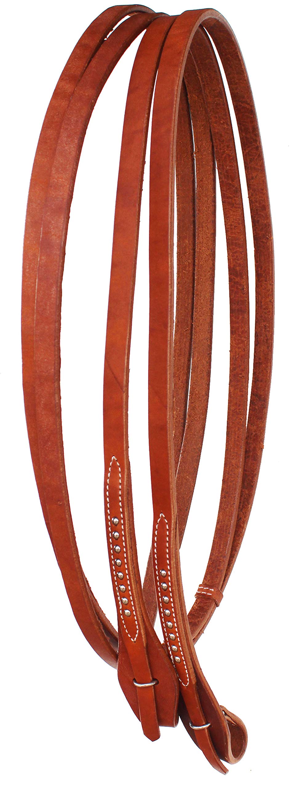 CHALLENGER Amish USA 7' 4" x 5/8" Horse Western Leather Quick Change Split Kidney 66RT11