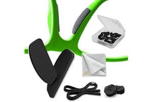 SIGONNA Glasses Nose Grips Non Slip - 6 Pairs (Onyx) Silicone Eyeglass Nose Pads Anti Slip - 1mm x 7mm x 16mm Adhesive Nose Pads Glasses for Comfort - Sunglass Nose Pads Cushion - Glasses Bridge Accessories