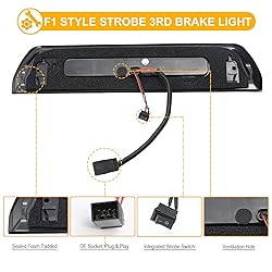 R&F Auto LED Smoked Lens High Mount Brake Light