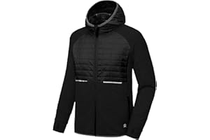 Little Donkey Andy Men's Lightweight Running Jackets Full Zip Hooded Sports Jacket for Winter Hiking Golf Casual