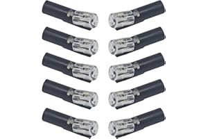 10Pcs Single Wire Plug-in Connector with Locking Buckle Quick Connection Cable East to Installation Pluggable LED Wire