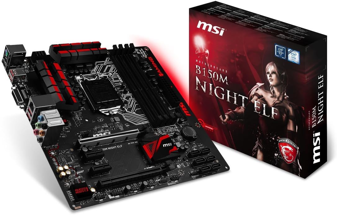 MSI B150M NIGHT ELF Intel B150 LGA1151