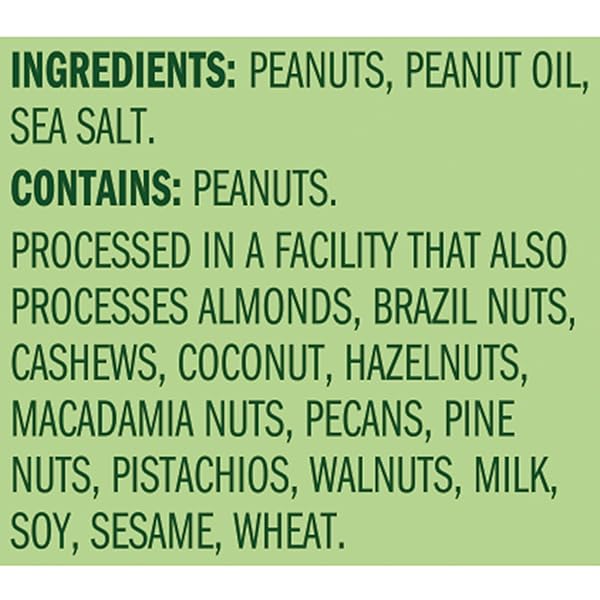 EMERALD NUTS, VIRGINIA PEANUTS ROASTED AND SALTED, 10 OZ