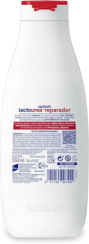 - Gel de Ducha Reparador Lactourea Urea ProLactic10 - 550 ml