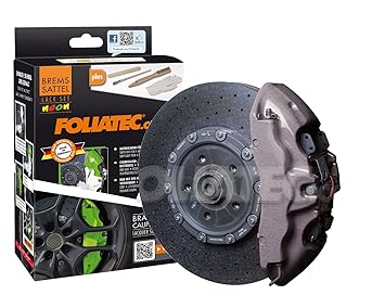 Foliatec FT2181 Bremssattellack Motorlack SET Elephant Grau Bremssattel Reiniger