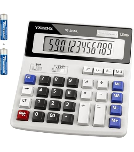 Amazon.com : INNOVERA 15927 Portable Minidesk Calculator, 8-Digit