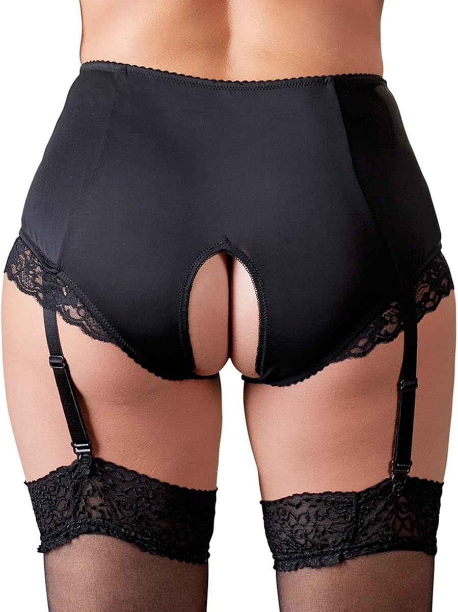 Cottelli Collection Sexy Lingerie for Women Lace Dress, Black (Nero 001), 28 (Manufacturer size: XXXX-Large) - Image 5