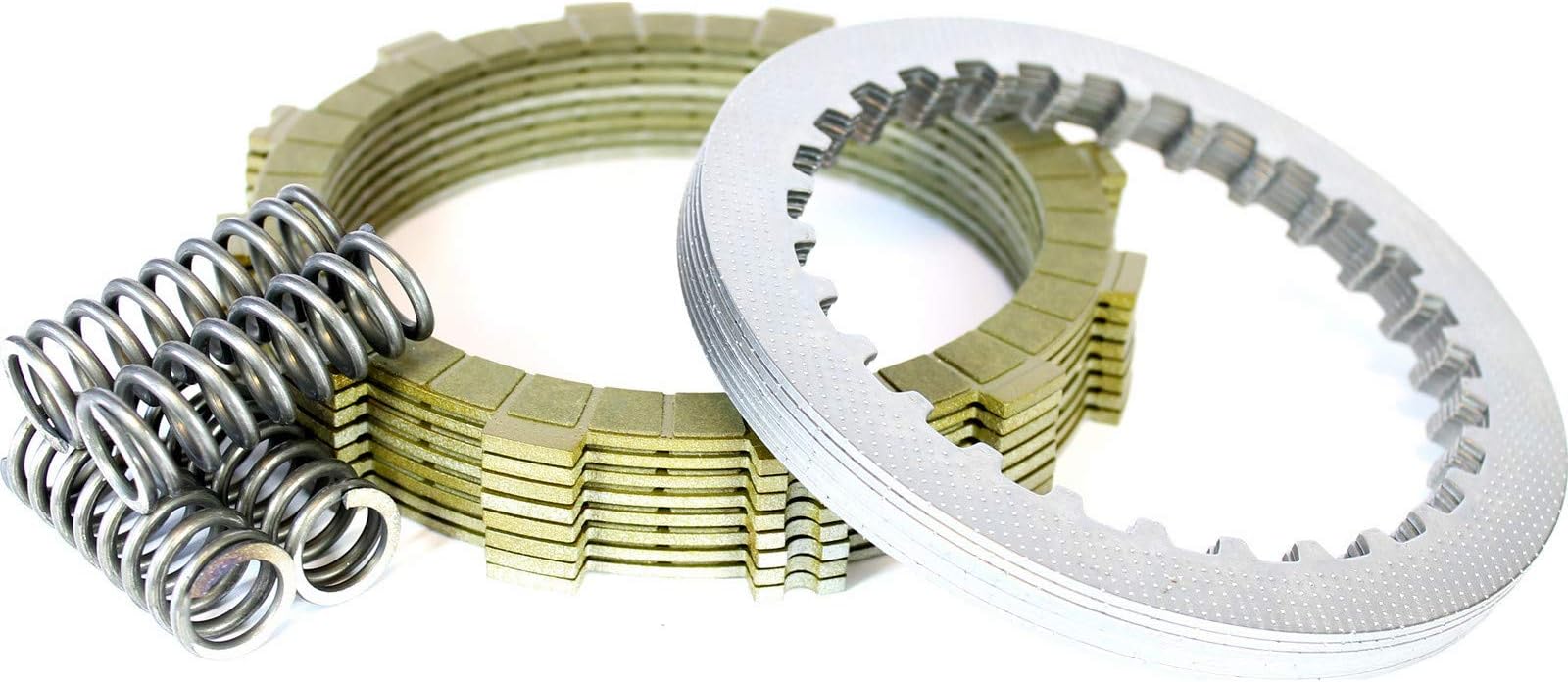 Apico CK KXF450 06 Complete Clutch Kit Including Springs - Compatible with/Replacement for Kawasaki KX450F 06-18 KLX450 08-17