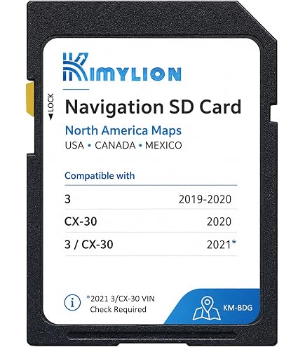 Amazon.com: TD2K66EZ1B Mazda Navigation SD Card Compatible with