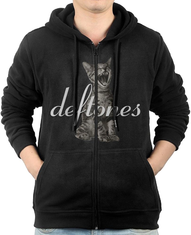 deftones zip up hoodie