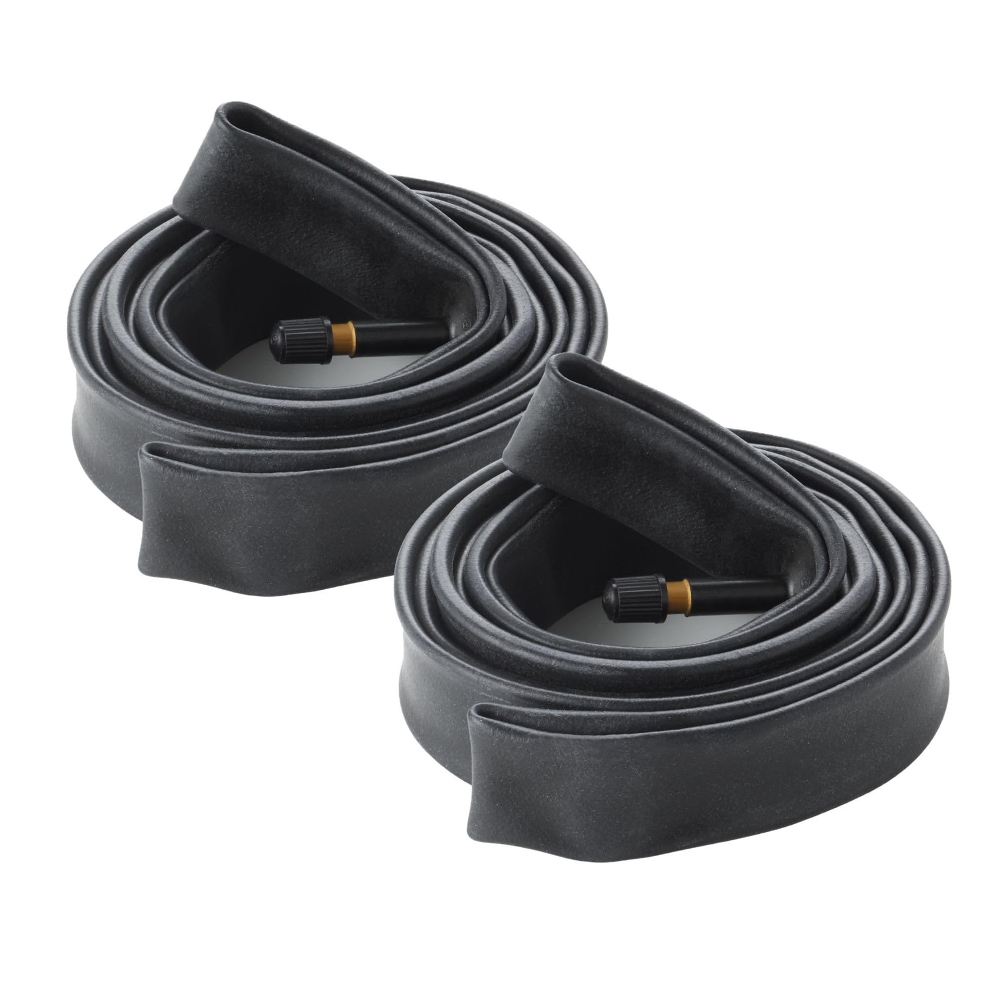 Fischer Bicycle Inner Tube X2 Medium in 26 Inch ETRTO Standard 40/62-559 Car Valve Pack of 2
