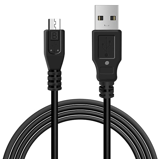 Cable Micro USB 2.0, iXCC 3M de largo extra Android Micro A Masculino a B de carga y sincronización de cable de alta velocidad para Samsung/Windows/LG/Sony/Nokia/Dell Computers/Tabletas/Smartphones/MP3 Players/Canon Cameras/Printers and Other Devices