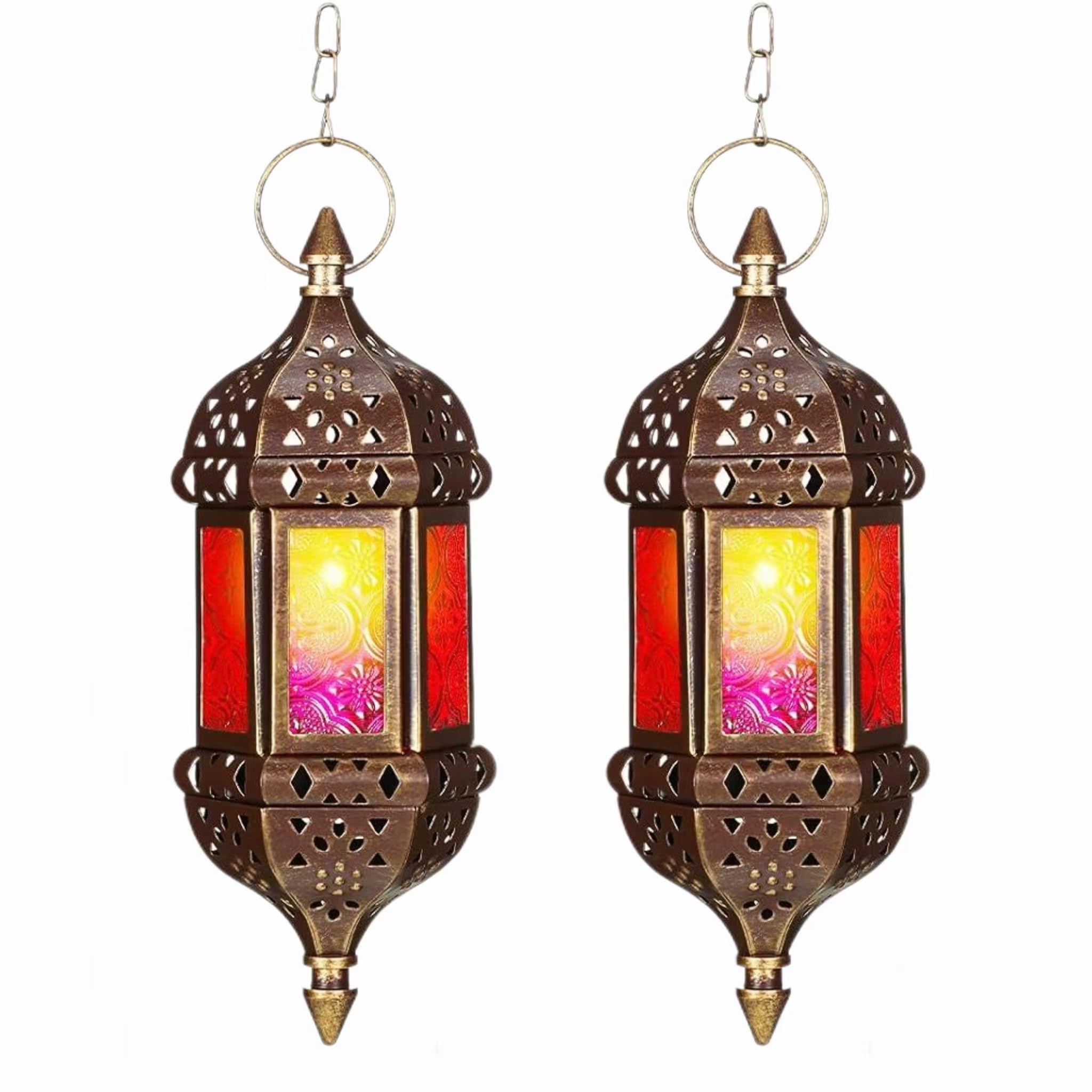 Photo 1 of *UNTESTED*
Retisee 2 Pcs Hanging Moroccan Lantern Hexagon Decorative Moroccan Candle Lantern Holders Hanging Candle Holder Indoor Outdoor for Patio Weddings Christmas Decoration