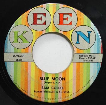 Sam Cooke 45 Rpm Blue Moon Love You Most Of All Amazon Com Music amazon com