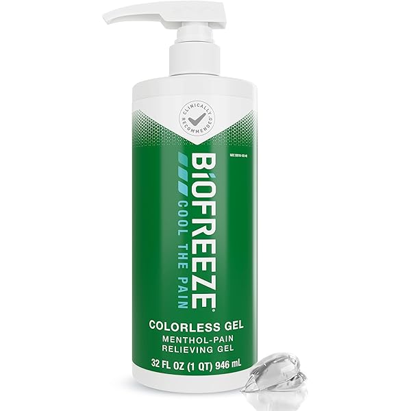 BIOFREEZE 冷却療法クリーム 110g×3本 Biofreeze Pain Relief Cream, Back Knee Muscle Joint and