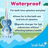Brush-Baby WildOnes Kids Electric Toothbrush Elephant, 1 Handle, 3 Heads view 7