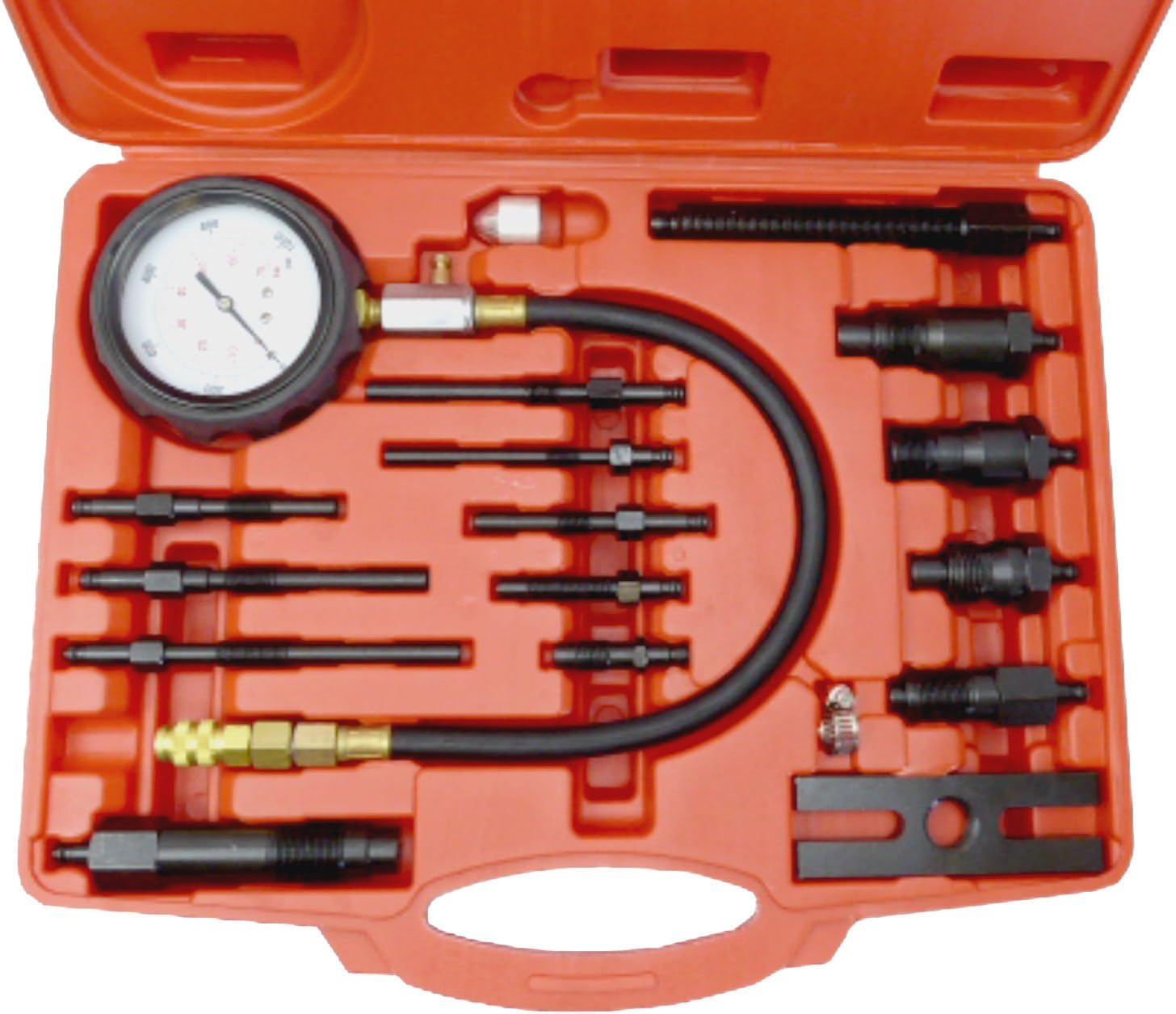 Mekanik 17pc Diesel Engine Compression Pressure Test Kit Universal Tool
