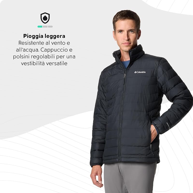 Powder Lite 2 Jacket, Piumino Uomo, Black, M