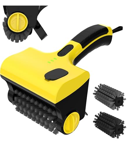 Horsepower Giddy Up Cordless Rechargeable BBQ Grill Brush - Model 17895-6