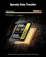 Lexar Professional 2000x 256GB SDXC UHS-II Card, Read 300MB/s Write 260MB/s view 4