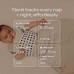 Nanit Pro Smart Baby Monitor & Wall Mount – 1080p