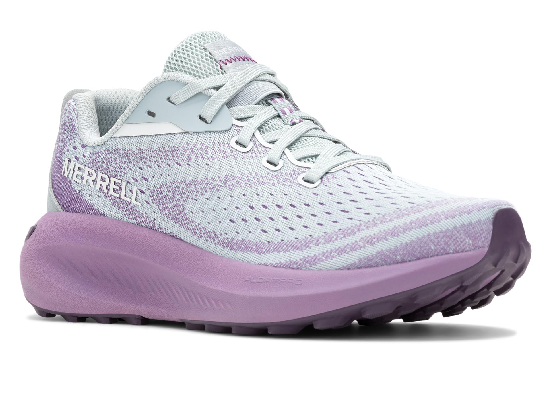 Merrell Women’s Morphlite Sneaker, Highrise/Grape, 5.5