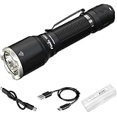 Fenix TK17 3600 Lumen USB-C Rechargeable Tactical Flashlight Duty Light, Long Throw